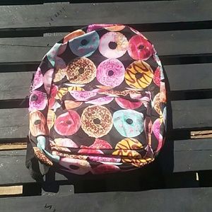Donut pattern backpack